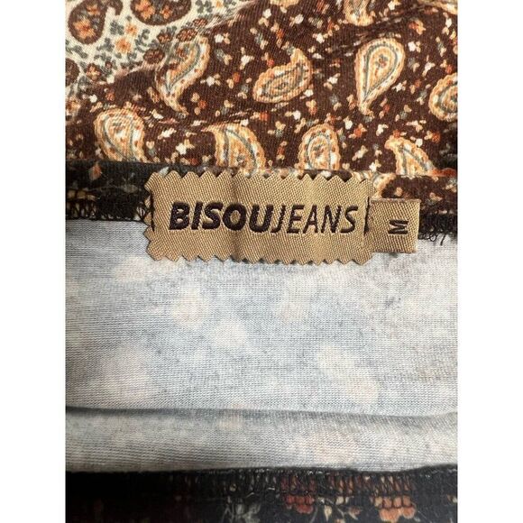 Vintage 90s y2K 00s Skirt Floral Lace Boho Prairie Cottage Allover Floral M - Picture 4 of 4